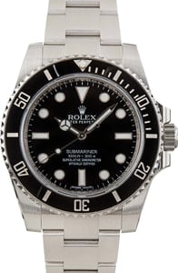 Pre-Owned Rolex Submariner 114060 Stainless Steel