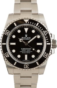 Pre-Owned Rolex Submariner 114060 Stainless Steel