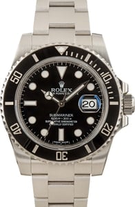 Pre-Owned Rolex Submariner 116610 Stainless Steel