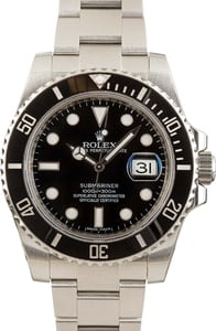 Pre-Owned Rolex Submariner 116610 Stainless Steel