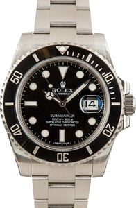 Pre-Owned Rolex Submariner 116610 Stainless Steel