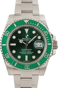 Rolex Submariner 116610LV Green