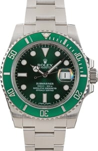 Rolex Submariner 116610LV Steel Hulk