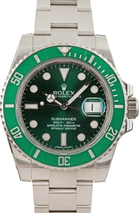 Pre Owned Rolex Submariner 116610LV Ceramic 'Hulk'