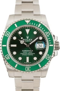 Rolex Submariner 116610LV Green Hulk