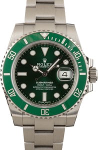 Rolex Submariner 116610LV Steel Hulk