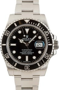 Used Rolex Submariner 116610 Black Dial