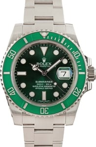 Rolex Submariner Ref 116610LV Green Hulk