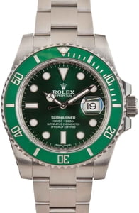 Rolex Submariner Hulk Green Dial Men's Luxury Watch M116610LV-0002