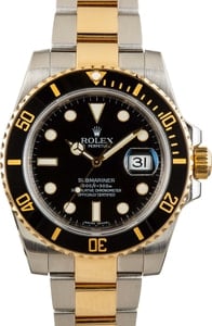 Men's Rolex Submariner 116613 Black Dial