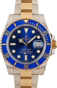 Rolex Submariner 116613 Blue Ceramic Bezel