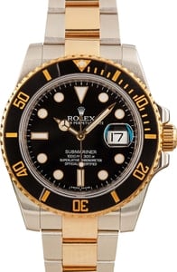 Rolex Submariner 116613 Black Cerachrom Bezel