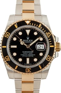 Rolex Submariner 116613 Two-Tone Black