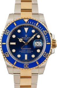 Rolex Submariner 116613 Blue Ceramic Bezel