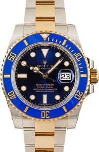 Rolex Ceramic Submariner 116613 Blue Bezel