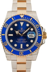 Rolex Submariner 116613 Blue Ceramic Bezel