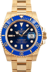 Rolex Submariner 116618 Blue Dial