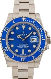 Rolex Submariner 116619 Blue Smurf