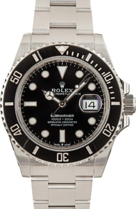 Mens Rolex Submariner 126610 Black Dial