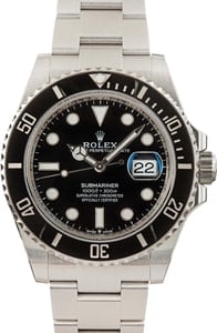 Mens Rolex Submariner 126610 Black Dial