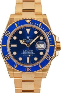 Rolex Submariner ref 126618 Blue Dial