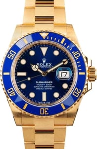 Rolex Submariner ref 126618 Blue Dial