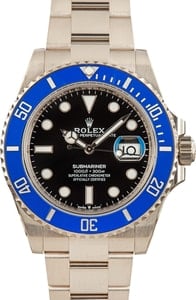 Rolex Submariner 126619 18k White Gold Cookie Monster