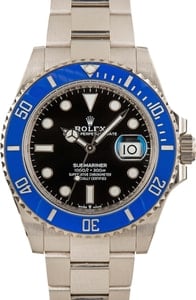 Rolex Submariner 126619 18k White Gold Cookie Monster