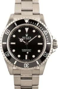 Mens Rolex Submariner 14060M No Date Dial