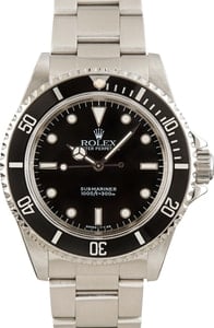 Mens Rolex Submariner 14060 Steel Oyster