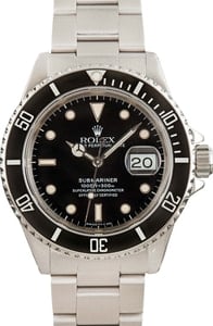 Rolex Submariner Ref 16610 Steel Oyster