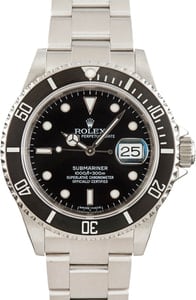 Rolex Submariner 16610T Stainless Steel