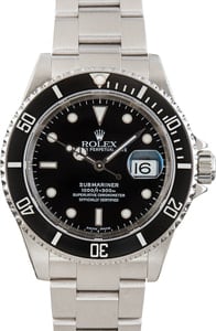 Submariner Rolex 16610 Black