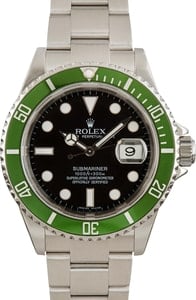 Rolex Submariner 16610V Green