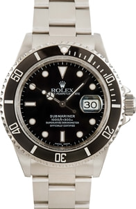 Mens Rolex Submariner 16610 Stainless Steel