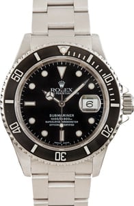 Rolex Submariner Black 16610