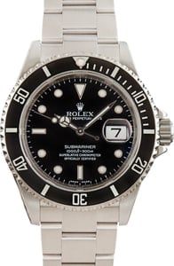 Rolex Submariner 16610T Black Bezel