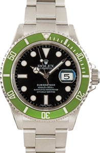 Rolex Submariner 16610V Green