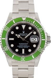 Rolex Submariner 16610V Green