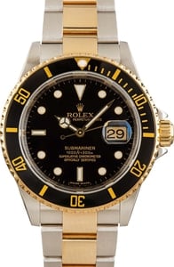 Rolex Submariner 16613T Steel & Gold