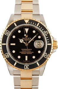 Rolex Submariner 16613T Steel & Gold