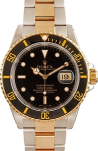 Rolex Submariner 16613 Black Bezel