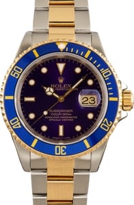 Rolex Submariner 16613 Two Tone Blue