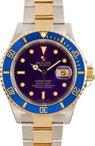 Rolex Submariner 16613 Two Tone Blue