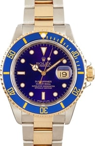 Men's Rolex Submariner 16613 Two Tone