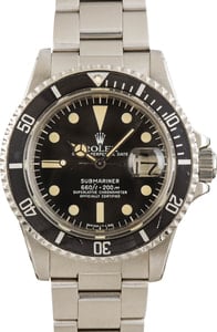 Vintage Rolex Submariner 1680 Stainless Oyster