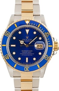 Rolex Submariner 16803 Blue