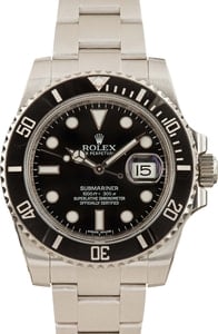 Used Rolex Submariner 116610 Black Dial