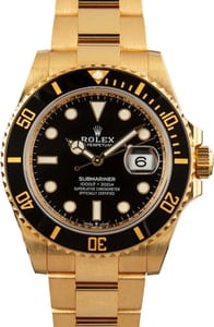 Rolex Submariner Yellow Gold 126618