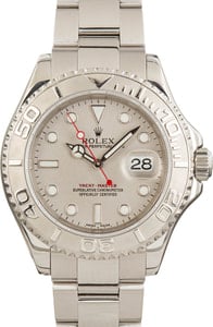 Pre-Owned Rolex Yacht-Master 16622 Platinum Bezel